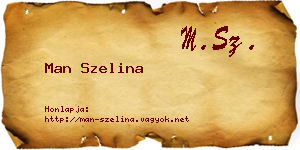 Man Szelina névjegykártya